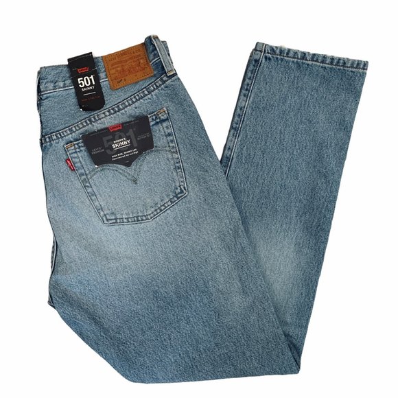 Levi's Denim - NWT Free People x Levi’s 501 Skinny Lovefool 32 x 30